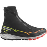 Salomon Chaussures De Course en Sentier Winter Cross Spike - Unisexe l47307300 BLACK/CORAL/YEL