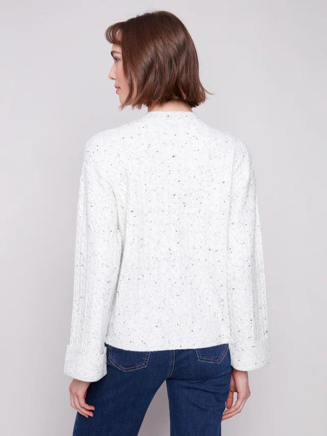 Charlie B Chandail À Manches Longues with Wide Cuffs - Femme