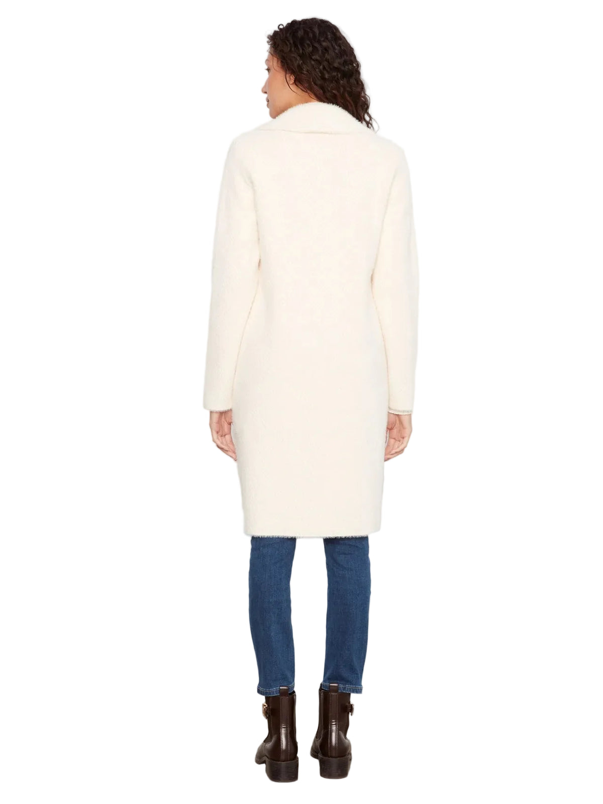 CHARLIE B VESTE KNIT COATIGAN WITH PATCH POCKETS - FEMME