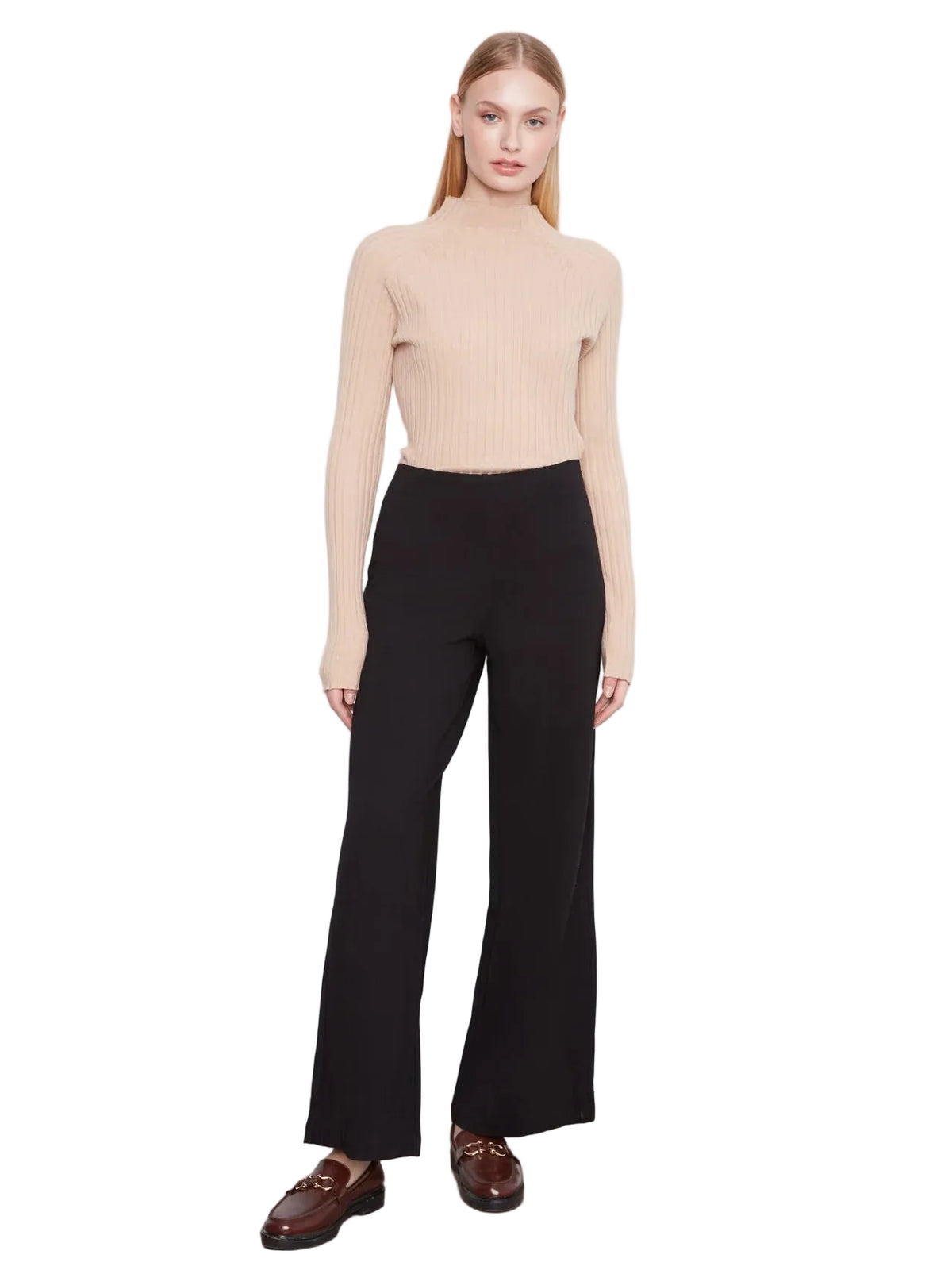 c5540rr-633b
CHARLIE B PANTALON PULL ON WIDE LEG - FEMME - BLACK