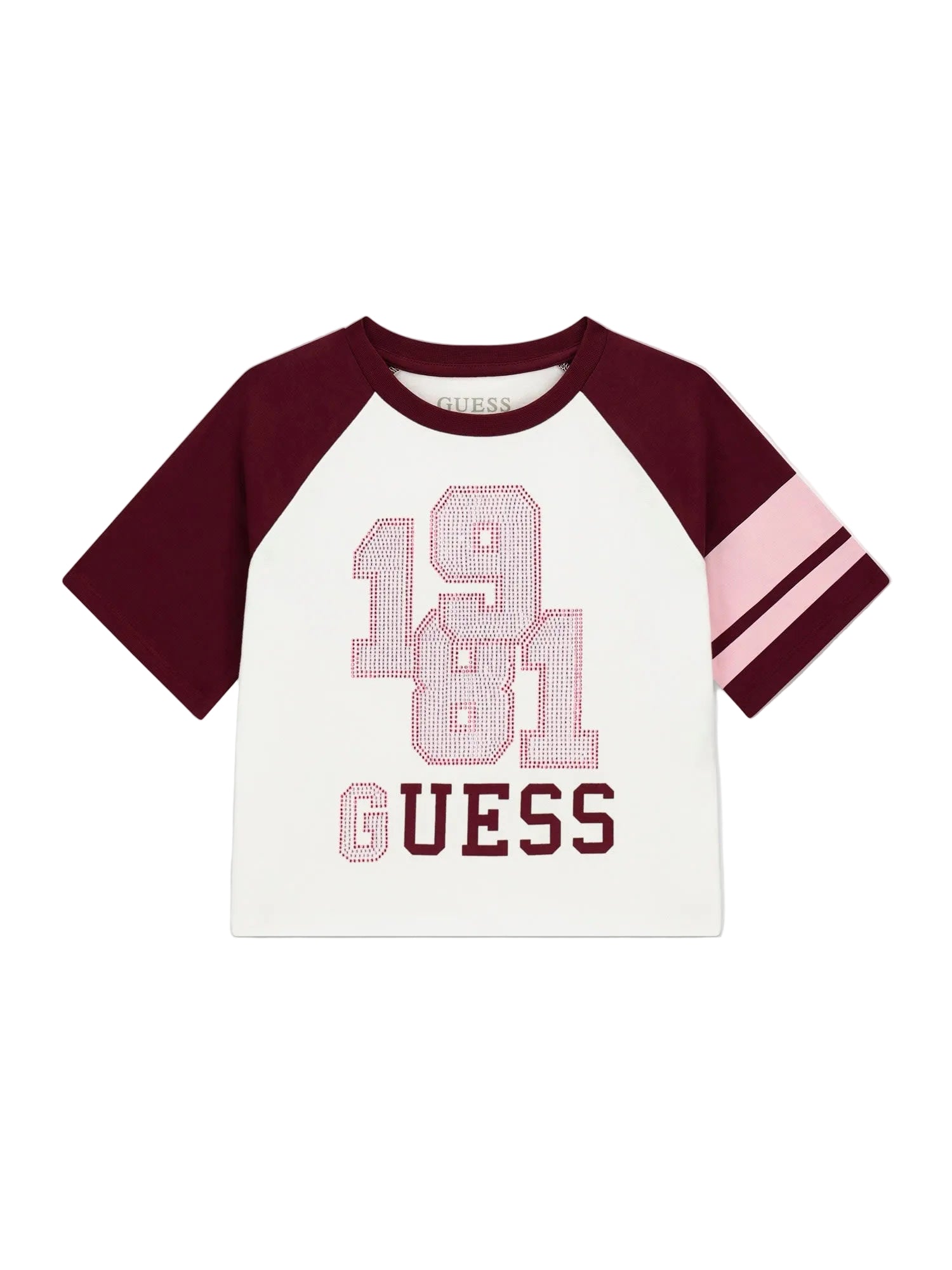 j6yi17k3726
GUESS CHANDAIL RAGLAN 8-14 ANS - ENFANT - DEEP MAROON