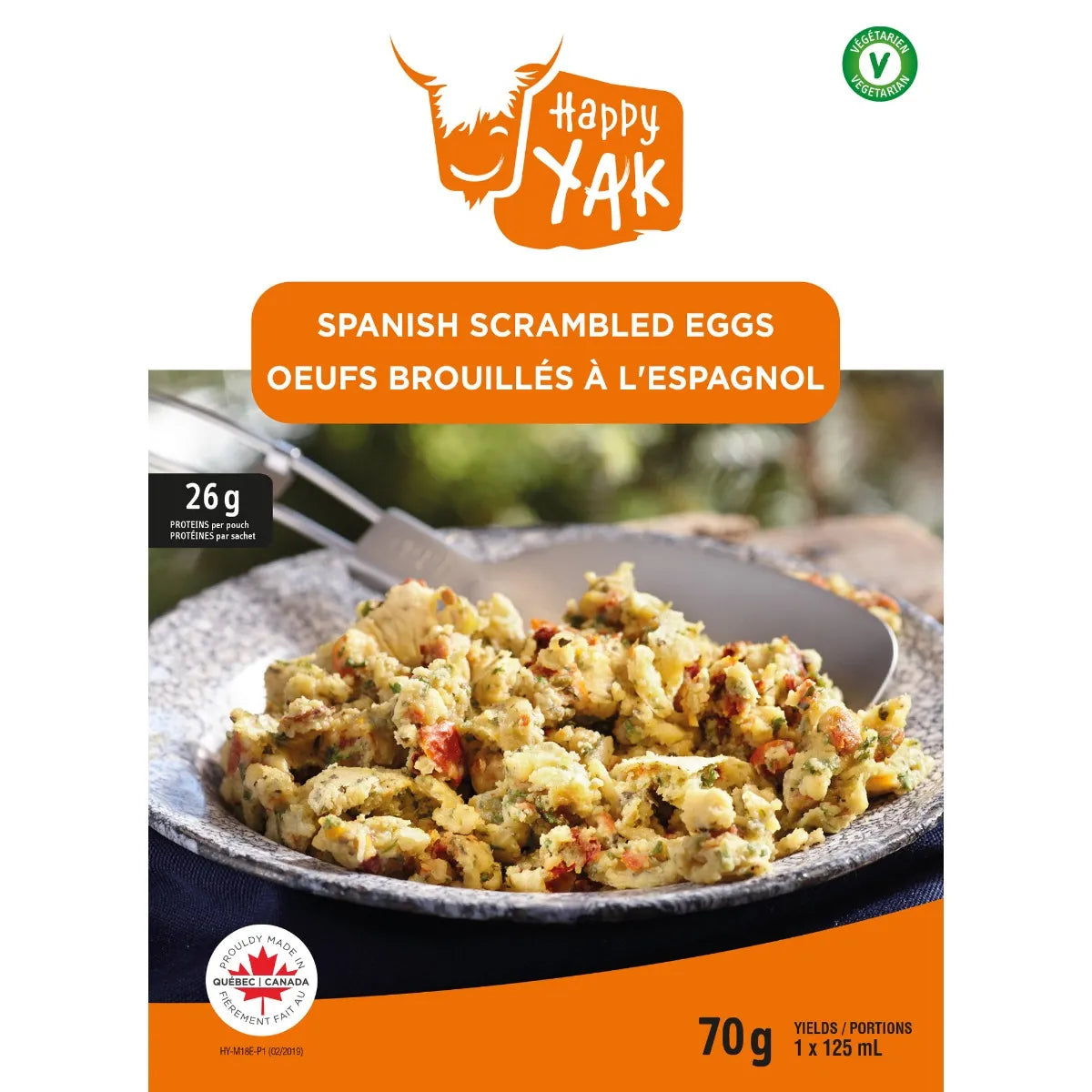 Happy Yak Oeufs Brouillés A L'Espagnol