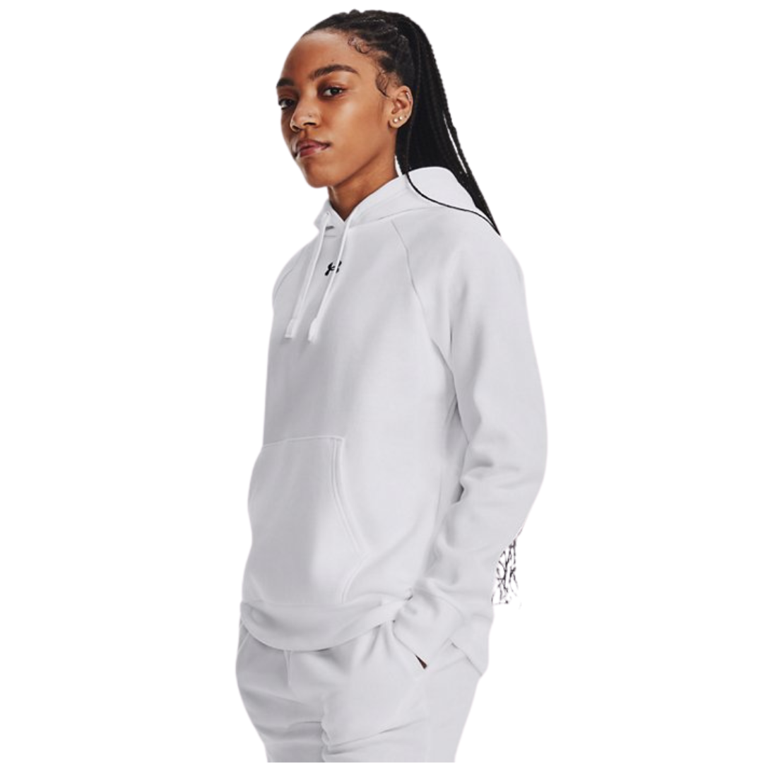 Under Armour Chandail Rival À Capuche Fleece - Femme 1379500 BLANC NOIR