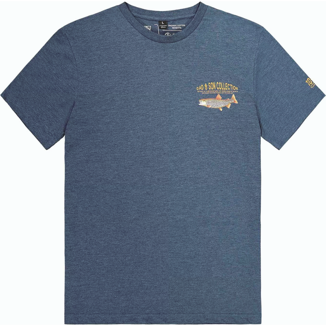 Picture T-Shirt D&d Panther - Homme mts1156 BLEU FONCÉ MELANGE