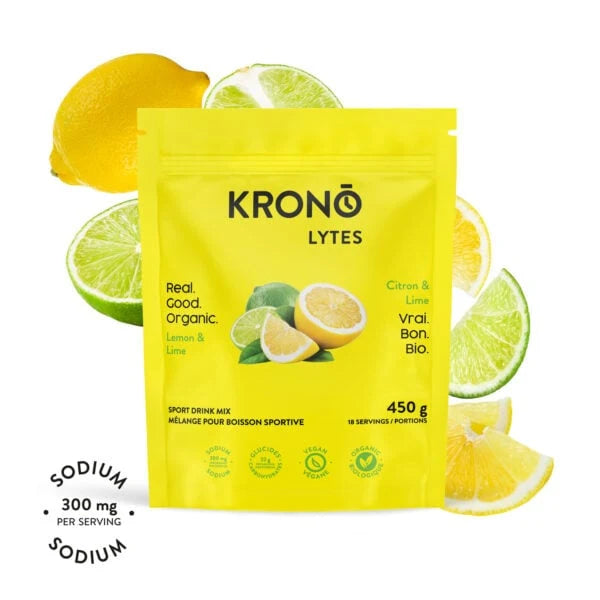 kro-pdr
KRONO BOISSON ÉLECTROLYTES 450G - LIME ET CITRON