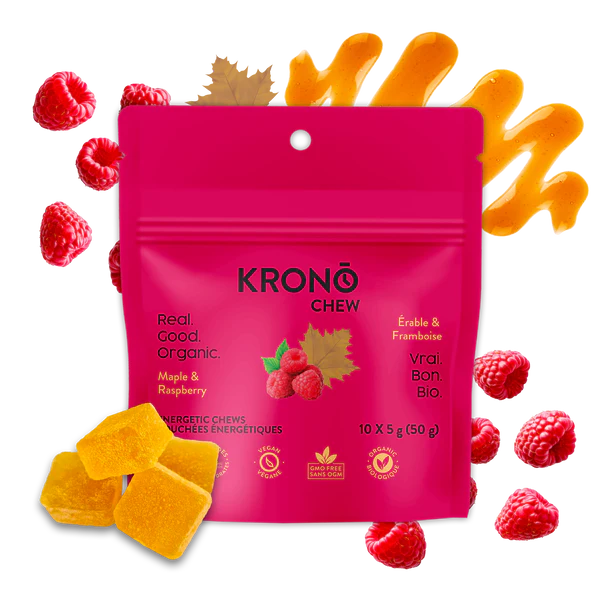  847589063008

Krono Bouchées Énergétique Érable/framboise - ROUGE