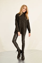 Molly Bracken Legging Simili-Cuir 8-16 Ans - Enfant