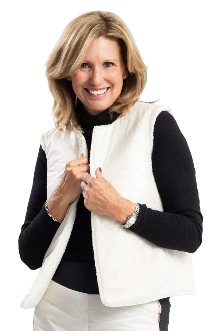 OHSHO VESTE SANS MANCHES MARINA RÉVERSIBLE - FEMME