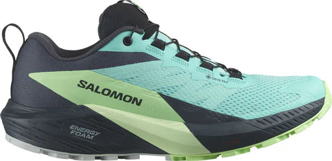  l47216000  Salomon Chaussures De Course en Sentier Sense Ride 5 Gore-Tex - Femme - BIRA/GREASH/IND