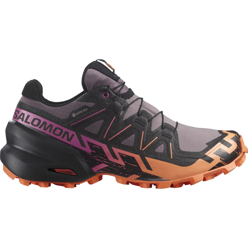  l47465700  Salomon Chaussures De Course en Sentier Speedcross 6 Gore - Tex - Femm… - MNSCAP/BLACK/BP