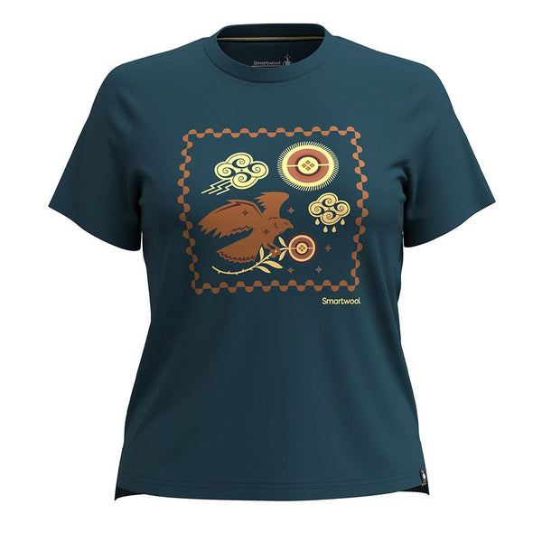 Smartwool T-Shirt Guardian of The Skies - Femme
