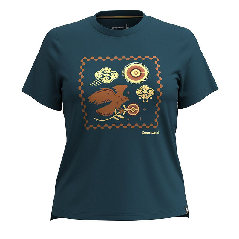 Smartwool T-Shirt Guardian of The Skies - Femme