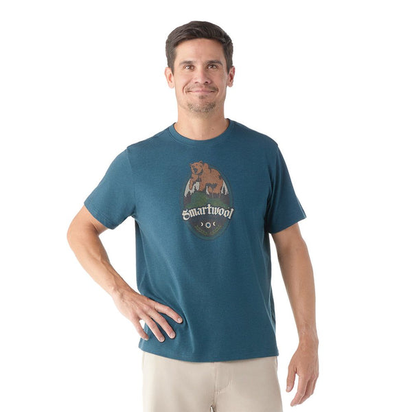 Smartwool T-Shirt Bear Attack Graphic - Homme