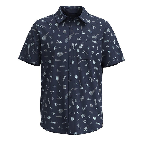 Smartwool Chemise Printed - Homme  sw017017 - DEEP NAVY GONE CAMPING