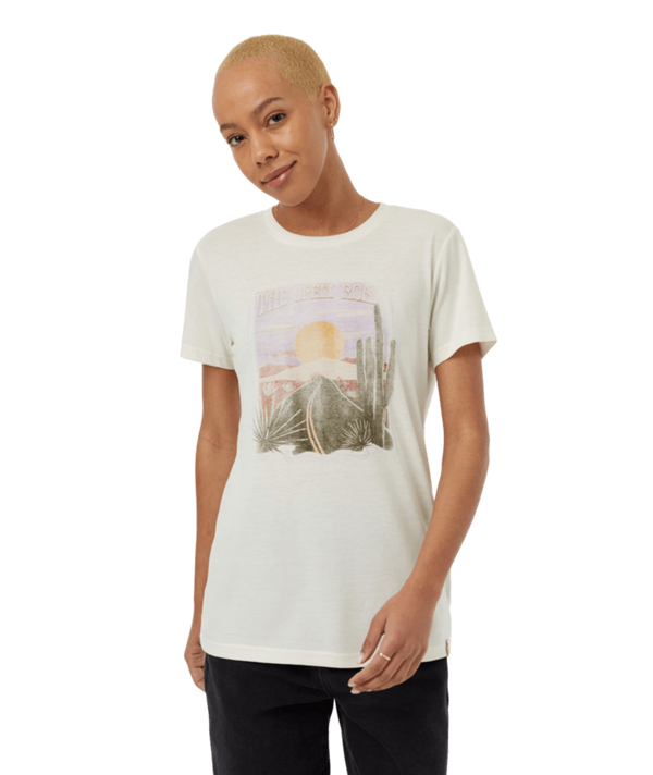 Tentree T-Shirt Open Road - Femme  tcw5745 - UNDYED/LAVENDER