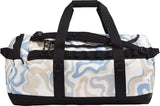 The North Face Base Camp Duffel - M  nf0a52sa - WHITE DUNE WAVY LINES PRINT/BLK