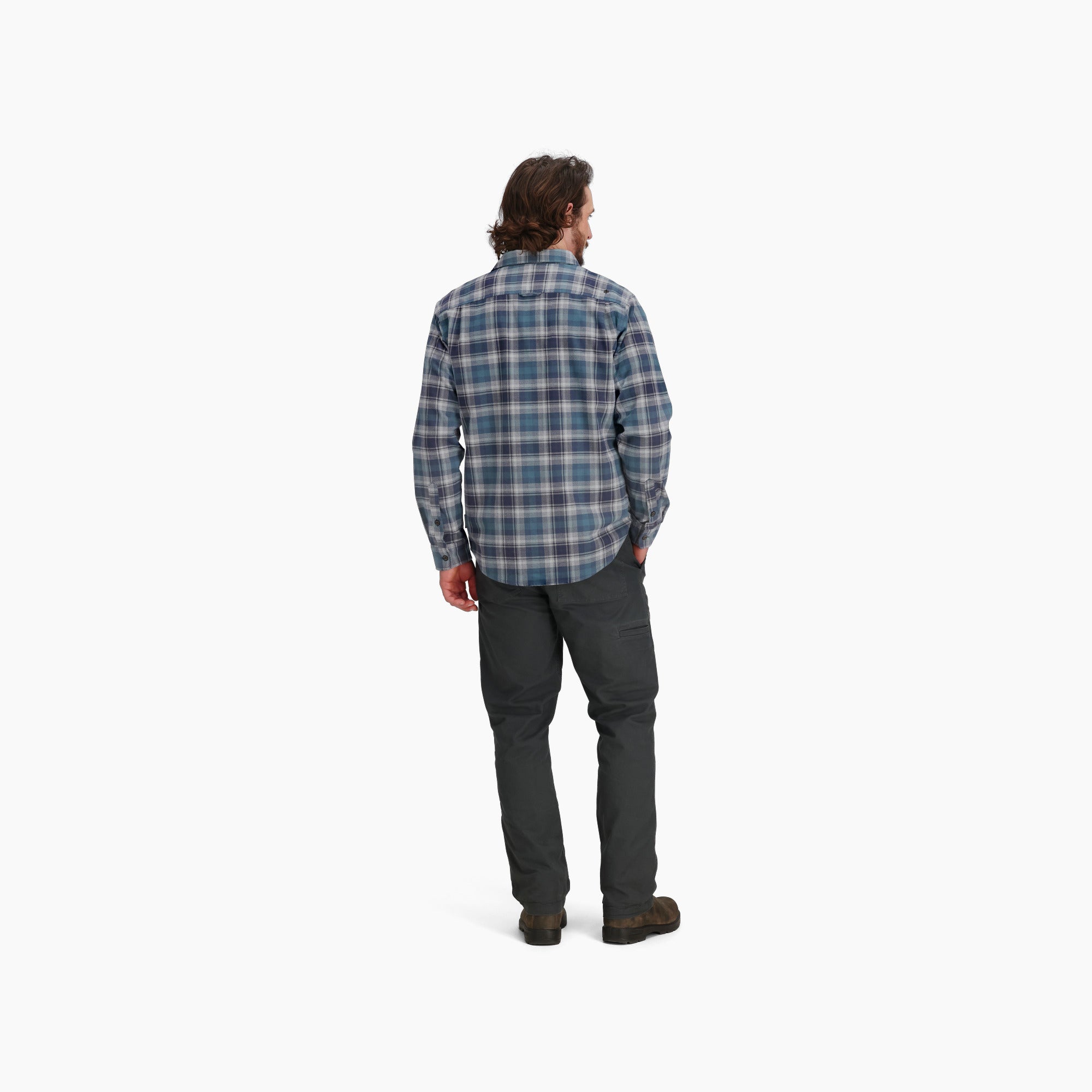 Royal Robbins Chemise À Manches Longues Lieback Organic Cotton Flannel - Homme