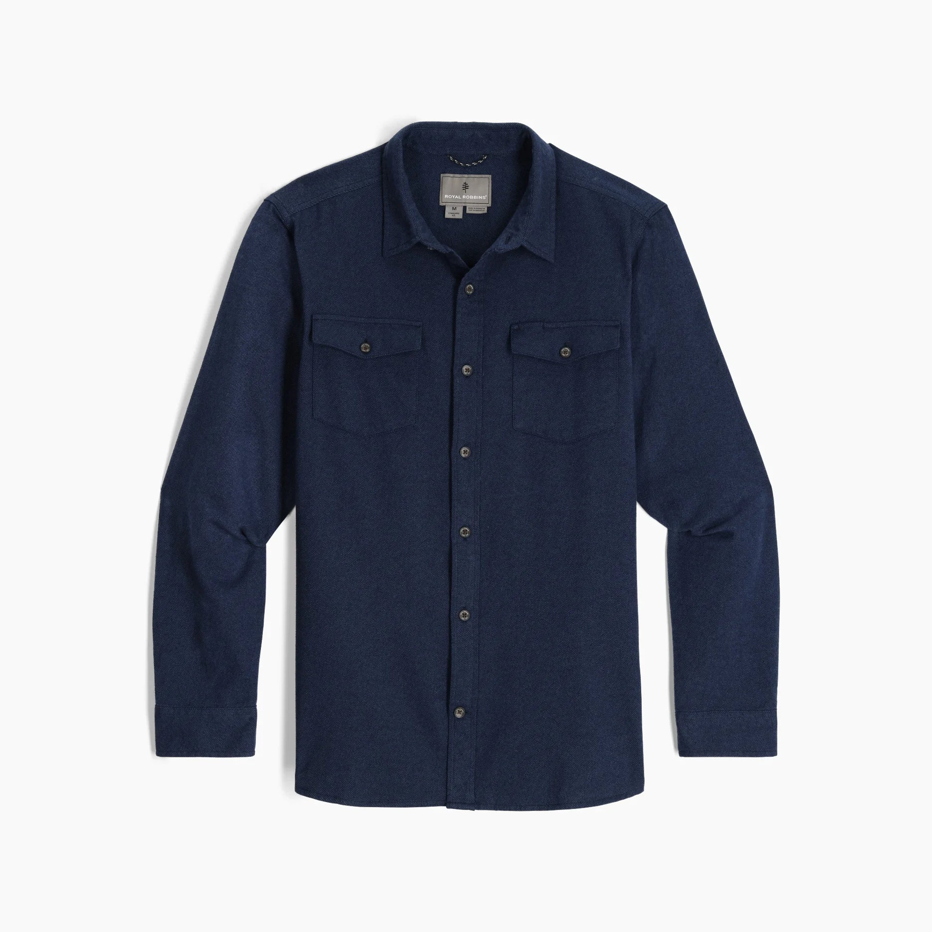ROYAL ROBBINS CHEMISE À MANCHES LONGUES BRISTOL ORGANIC COTTON TWILL - HOMME