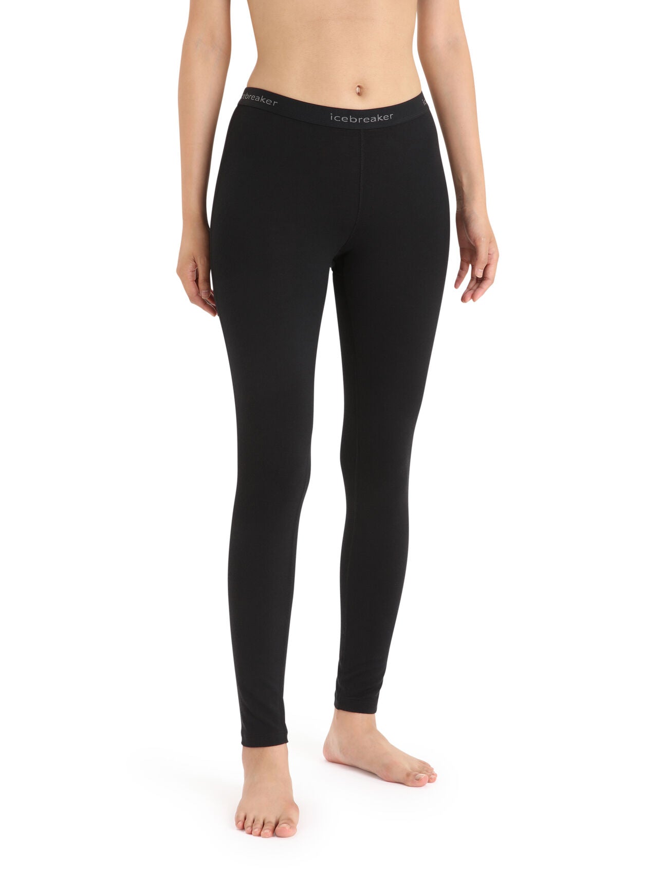 ICE BREAKER LEGGING 200 OASIS - FEMME 104383  NOIR
