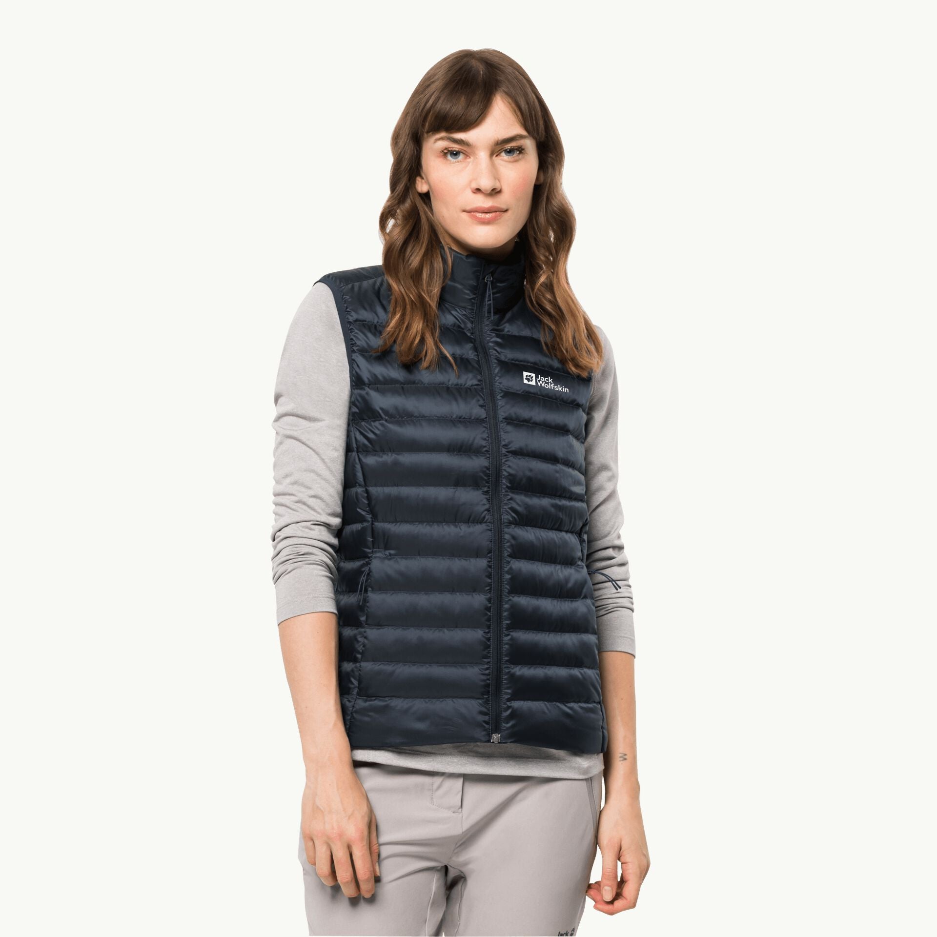 Jack Wolfskin Veste Sans Manches En Duvet Pack & Go Down - Femme