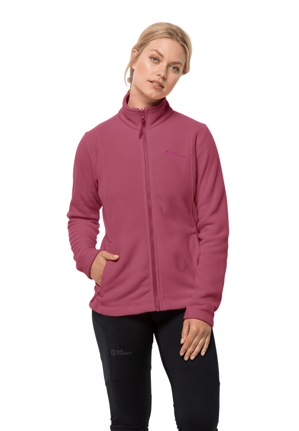 Jack Wolfskin Chandail Full Zip Kiruna - Femme  1704513 violet
