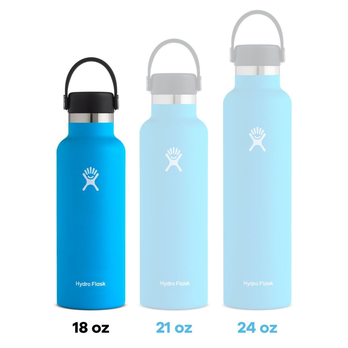 Hydro Flask Bouteille À Ouverture Standard 18 Oz (532 Ml)