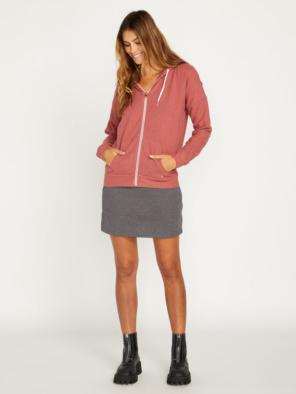 Volcom Chandail Lived in Lounge Zip - Femme