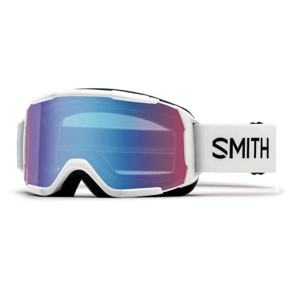 Smith Goggle Jr Daredevil - Enfant dd2zwt17White + Blue Sensor Miror Lens