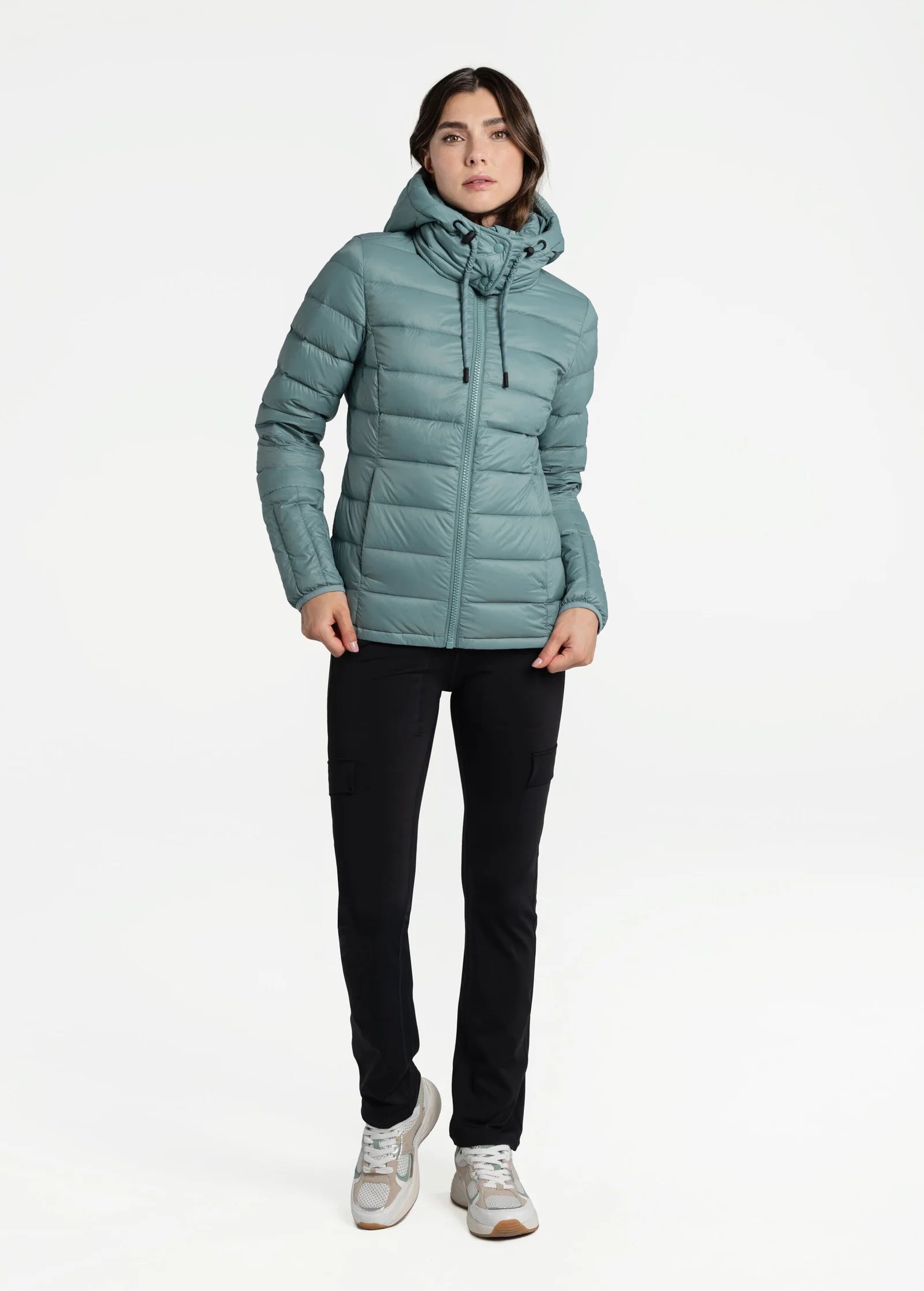 Lolë Veste en Duvet  Emeline Bleu - Femme