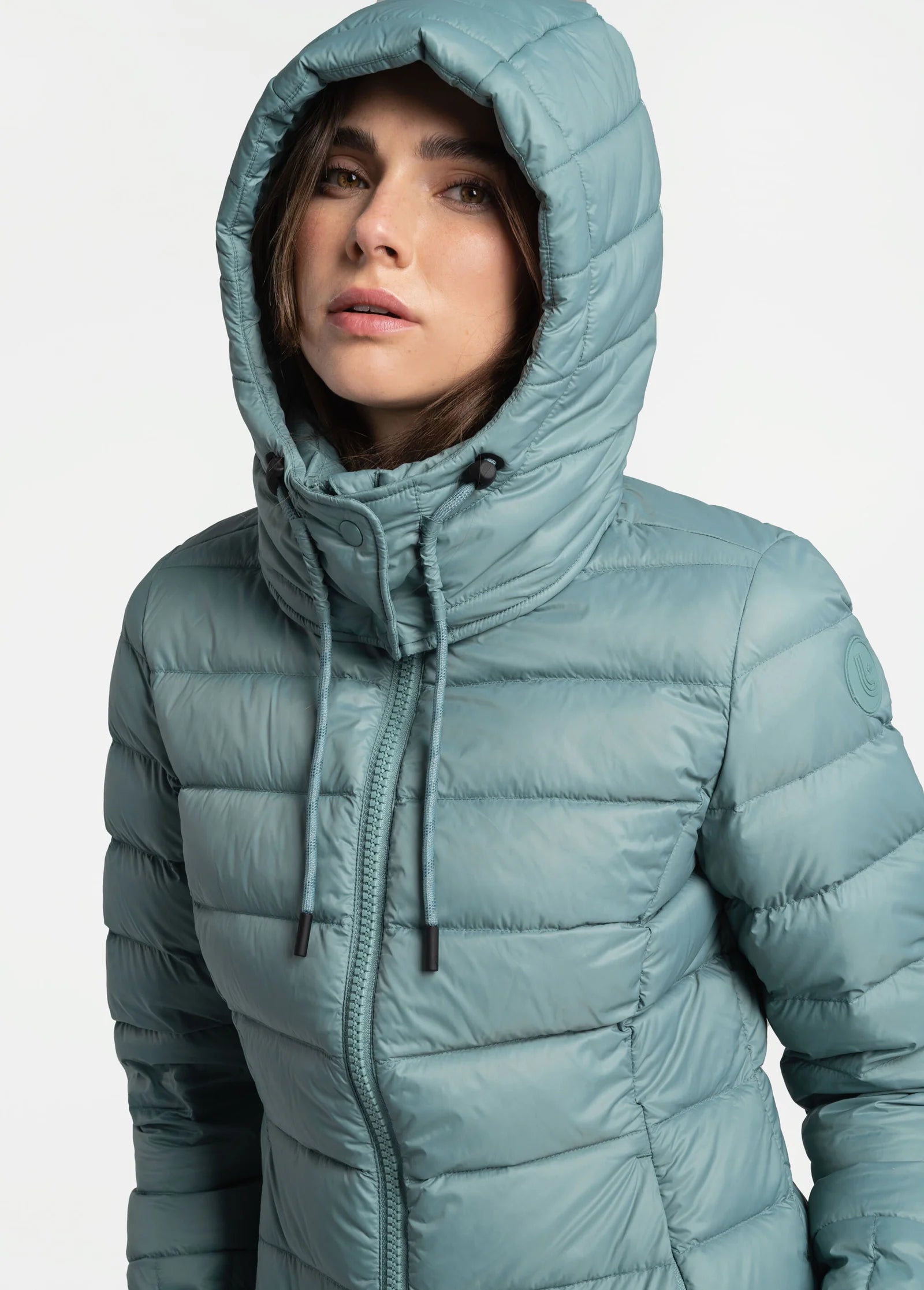 Lolë Veste en Duvet  Emeline Bleu - Femme