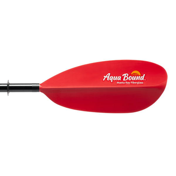 Aqua Bound Pagaie De Kayak Manta Ray Fibre De Verre 2 Pc