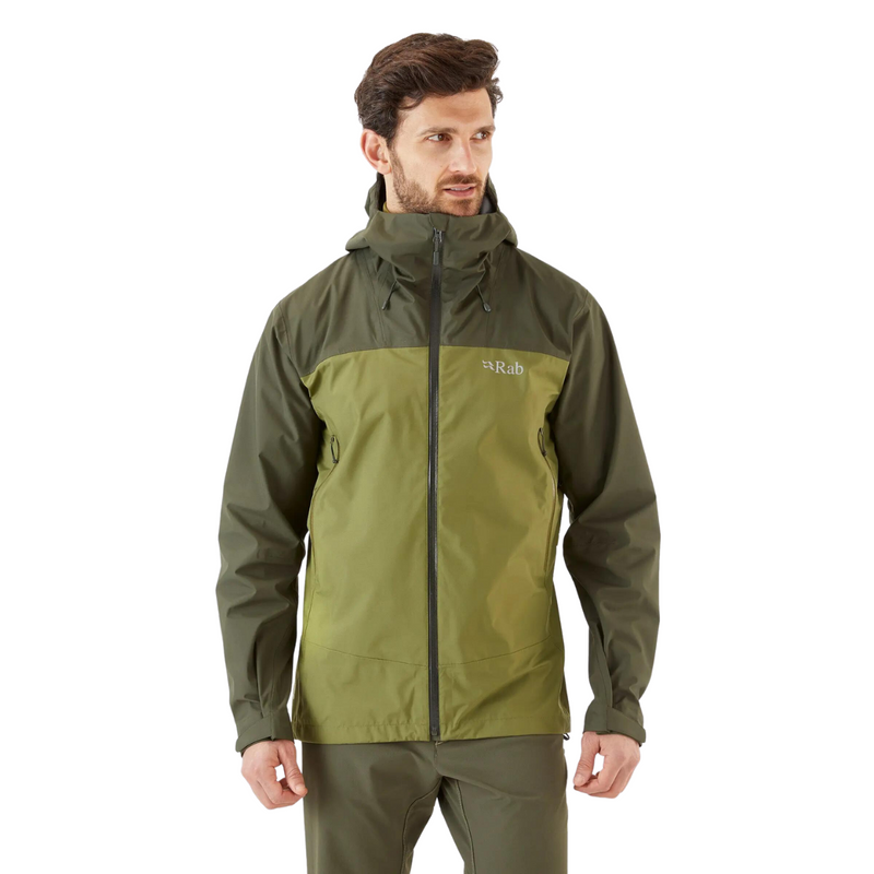 Rab Veste Imperméable Arc Eco - Homme  qwh-07 ARMY CHLORITE GREEN