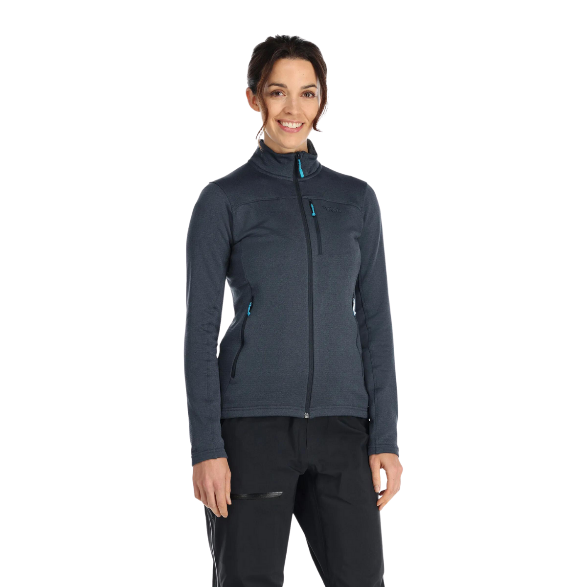 Rab Chandail Full Zip Graviton - Femme qff-58 BELUGA