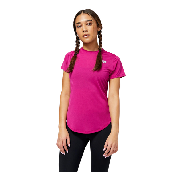 New Balance T-Shirt Accelerate - Femme  wt23222 FUSCHIA