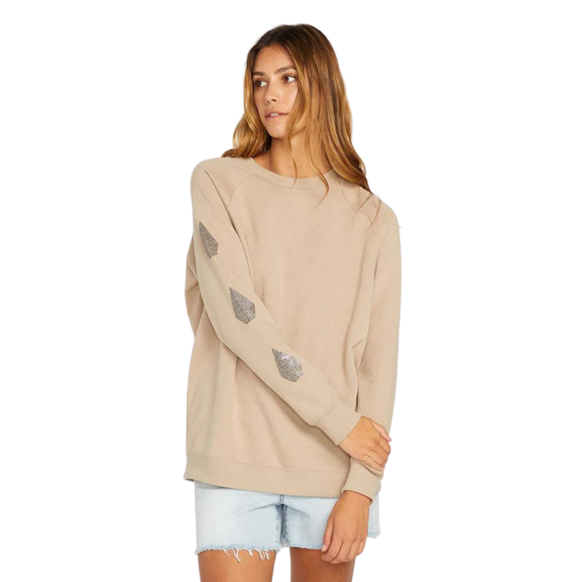 Volcom Chandail Stone Magic Boyfriend - Femme b4612300 beige