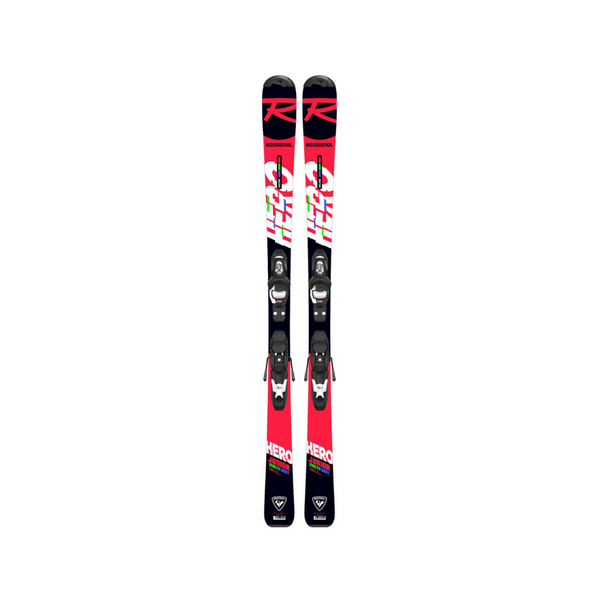 Rossignol Ski Alpin Jr Hero + Fixation Kid4 - Enfant  rrljy01