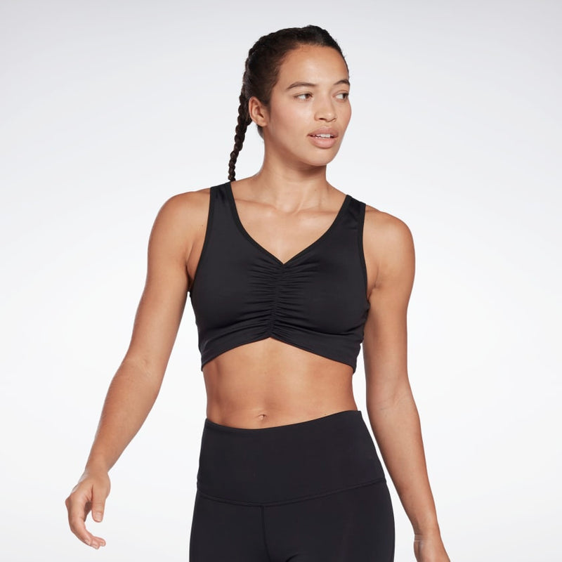 Reebok Camisole Studio Ruched Cropped - Femme