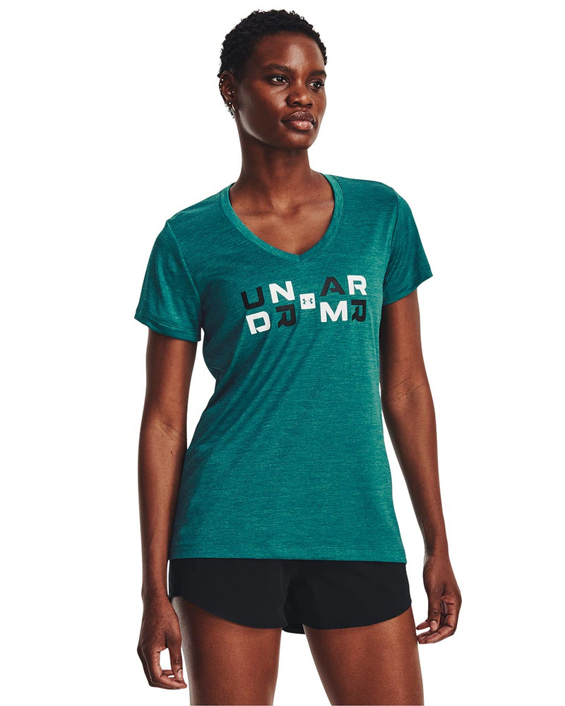 Under Armour T-Shirt Twist Graphic Ssv - Femme 1377204 vert