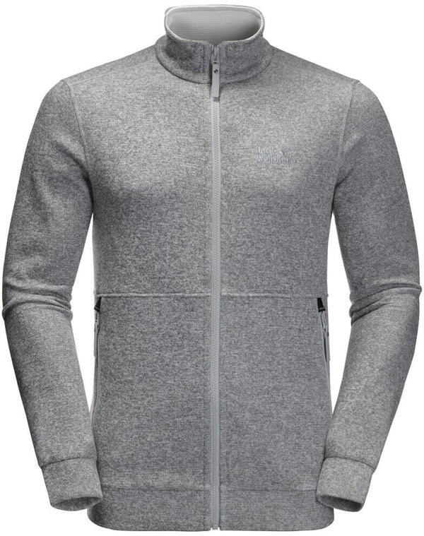 Jack Wolfskin Chandail Full Zip Finley - Homme 708301 - GRIS