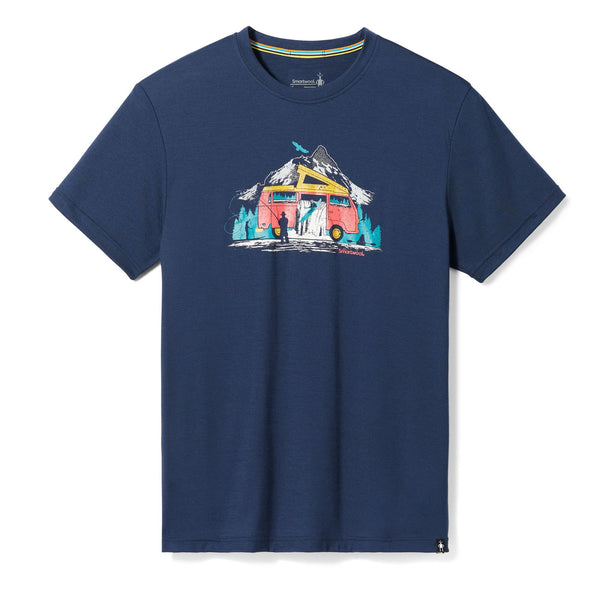 Smartwool T-Shirt River Van Graphic - Homme sw016985 DEEP NAVY