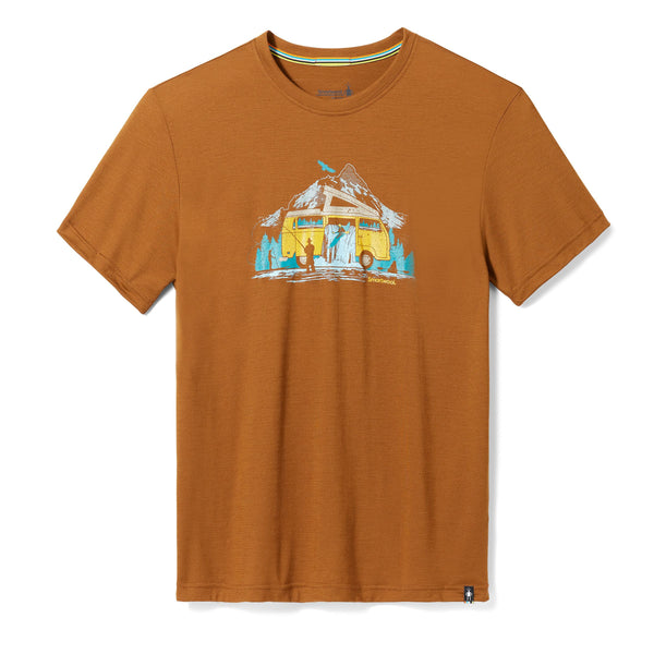Smartwool T-Shirt River Van Graphic - Homme  sw016985 FOX BROWN