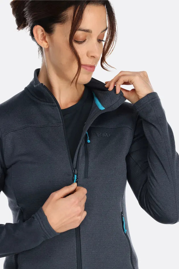Rab Chandail Full Zip Graviton - Femme