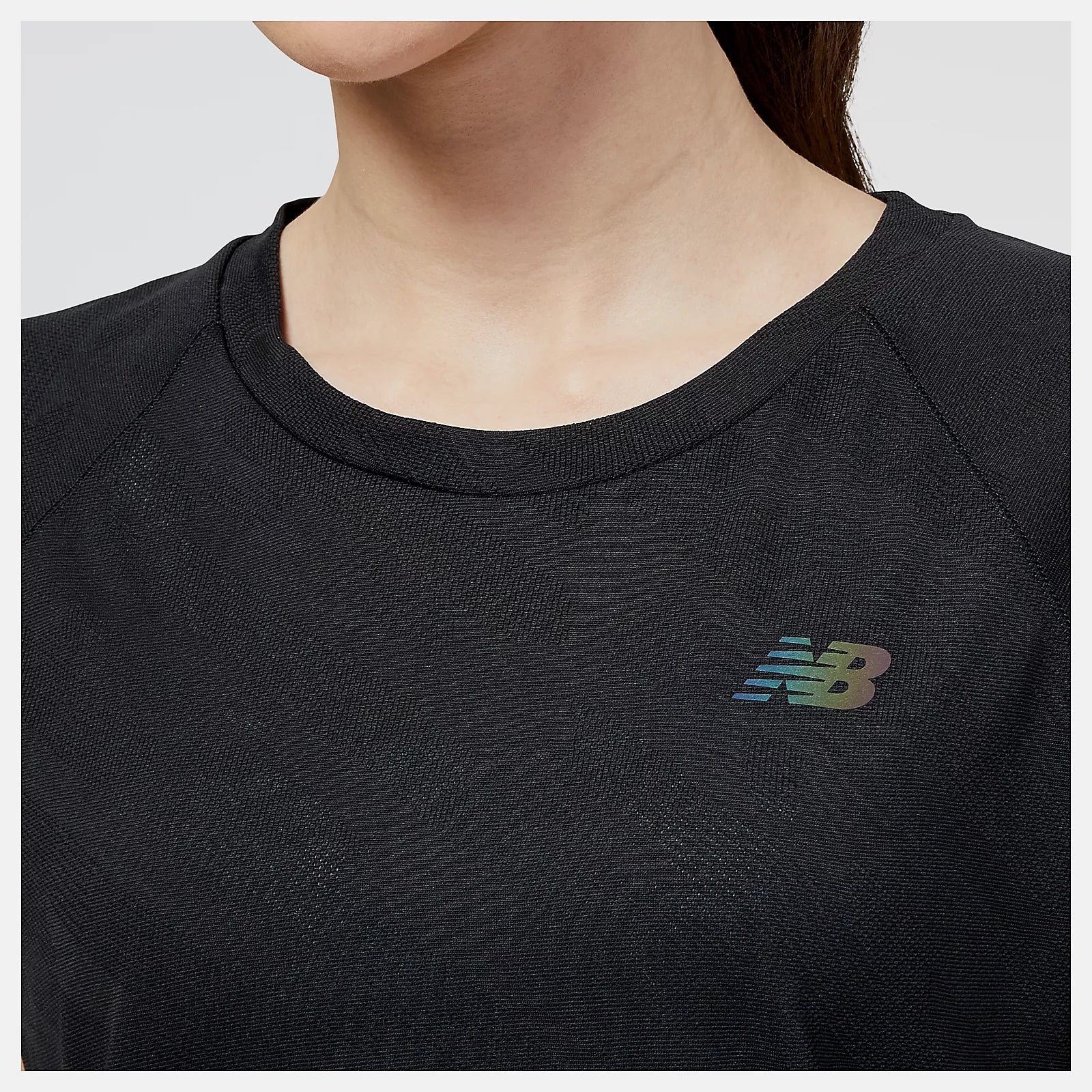 New Balance T-Shirt Speed Jacquard Ss - Femme